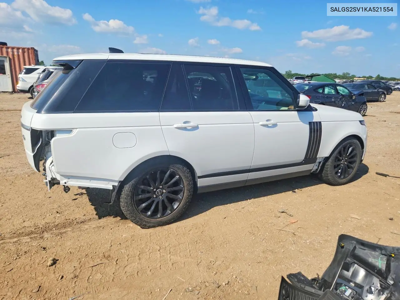 2019 Land Rover Range Rover Hse VIN: SALGS2SV1KA521554 Lot: 49080556