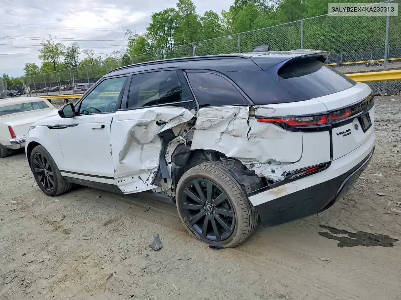 2019 Land Rover Range Rover Velar S VIN: SALYB2EX4KA235313 Lot: 50474146