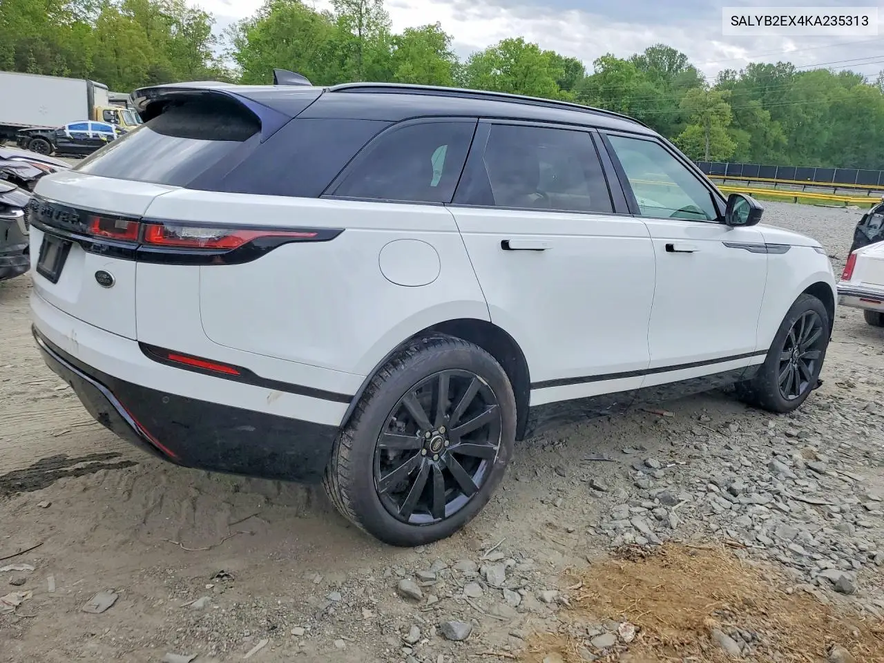 2019 Land Rover Range Rover Velar S VIN: SALYB2EX4KA235313 Lot: 50474146