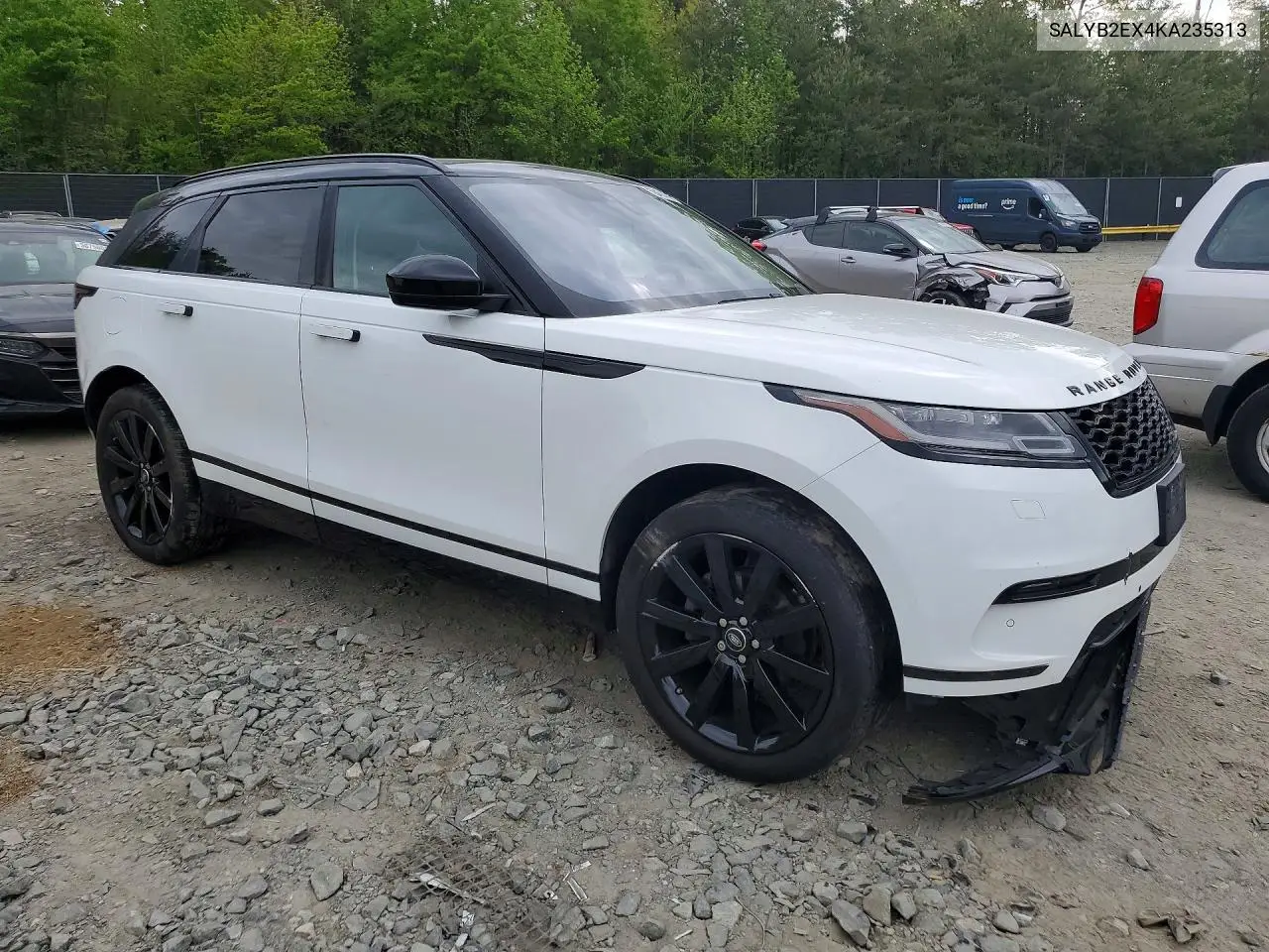 2019 Land Rover Range Rover Velar S VIN: SALYB2EX4KA235313 Lot: 50474146
