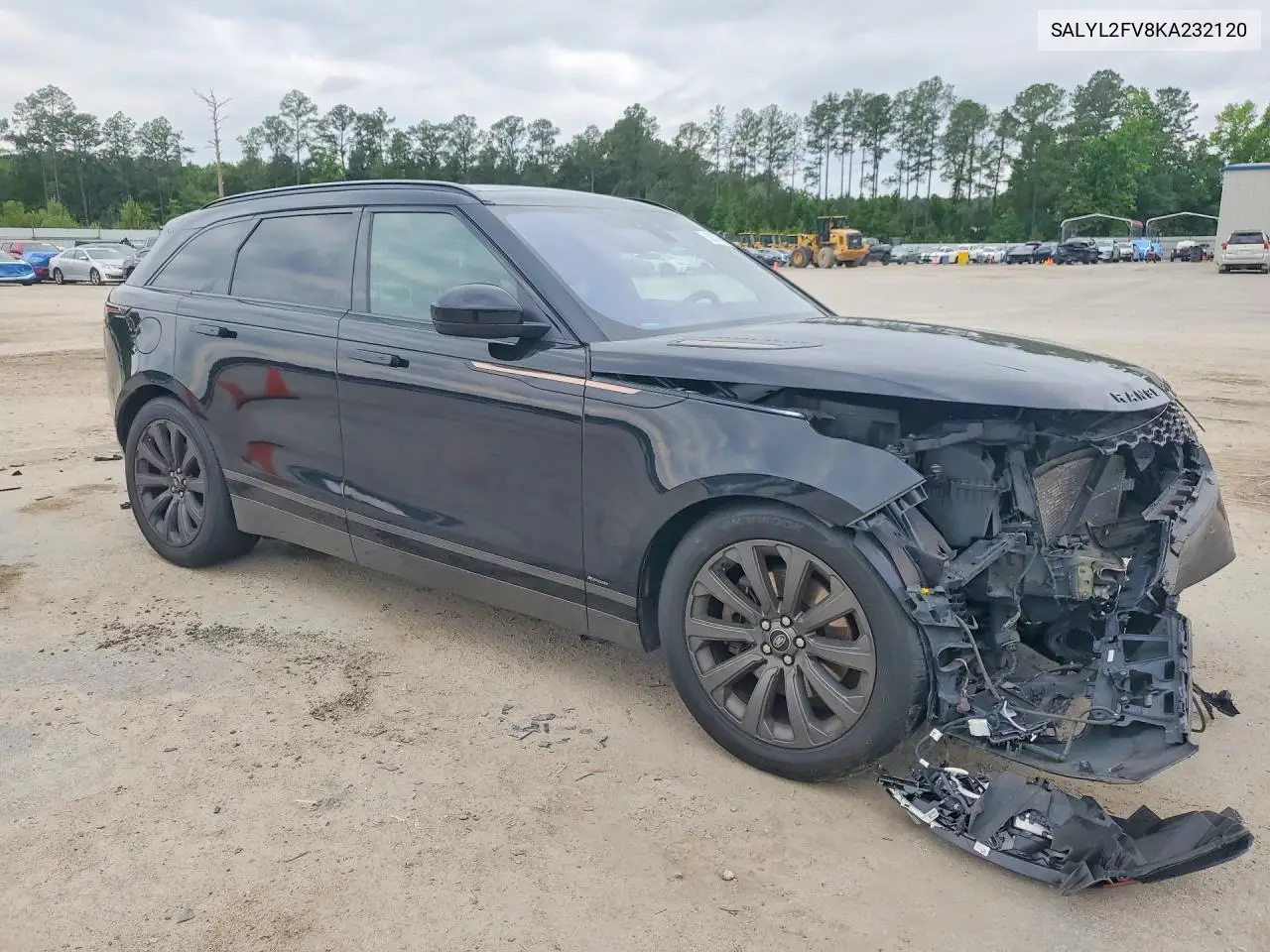 2019 Land Rover Range Rover Velar R-Dynamic Se VIN: SALYL2FV8KA232120 Lot: 52074496