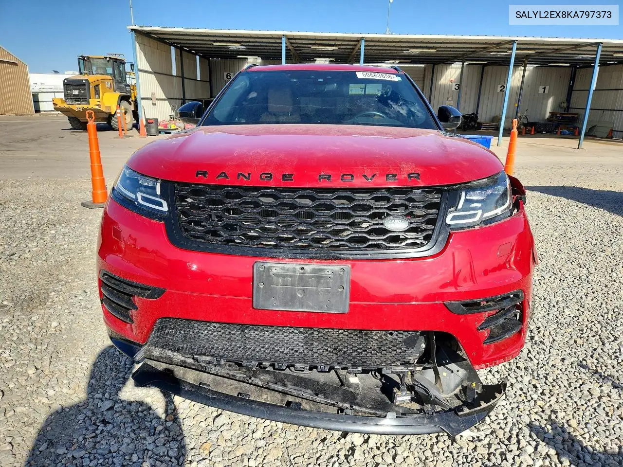 2019 Land Rover Range Rover Velar R-Dynamic Se VIN: SALYL2EX8KA797373 Lot: 54249846