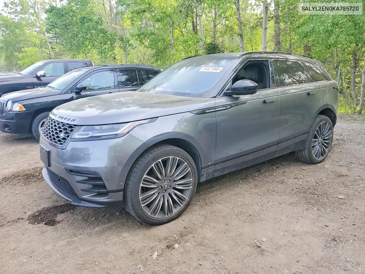 2019 Land Rover Range Rover Velar R-Dynamic Se VIN: SALYL2EN0KA785720 Lot: 54621966