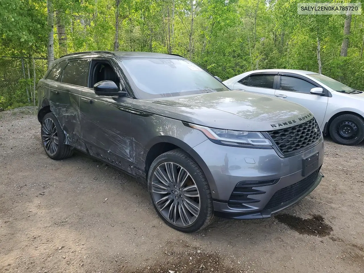 2019 Land Rover Range Rover Velar R-Dynamic Se VIN: SALYL2EN0KA785720 Lot: 54621966