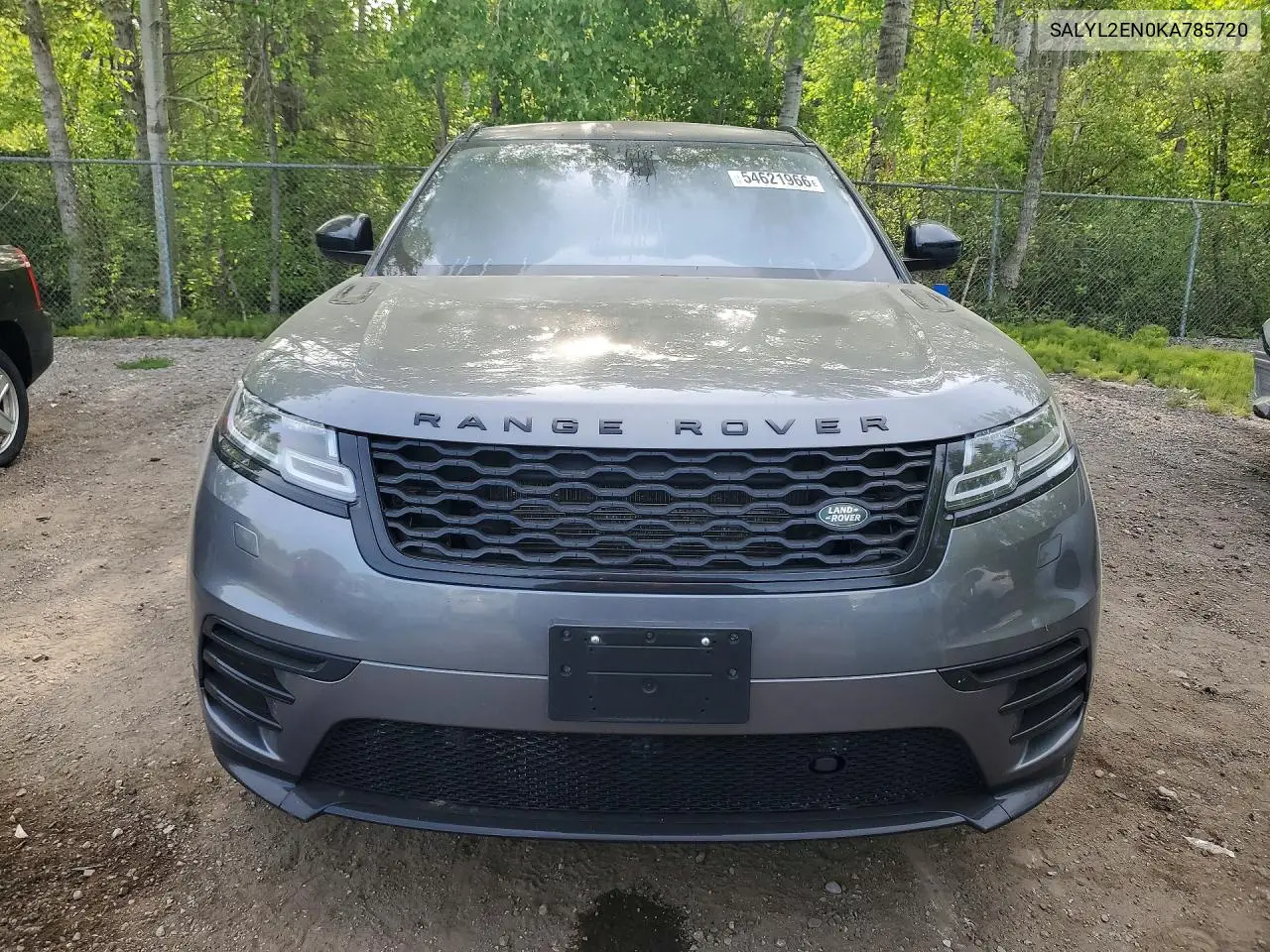 2019 Land Rover Range Rover Velar R-Dynamic Se VIN: SALYL2EN0KA785720 Lot: 54621966