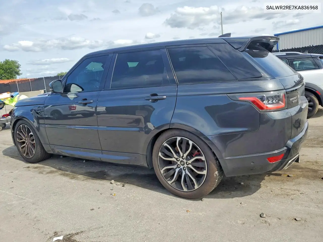 2019 Land Rover Range Rover Sport Supercharged Dynamic VIN: SALWR2RE7KA836968 Lot: 55942606