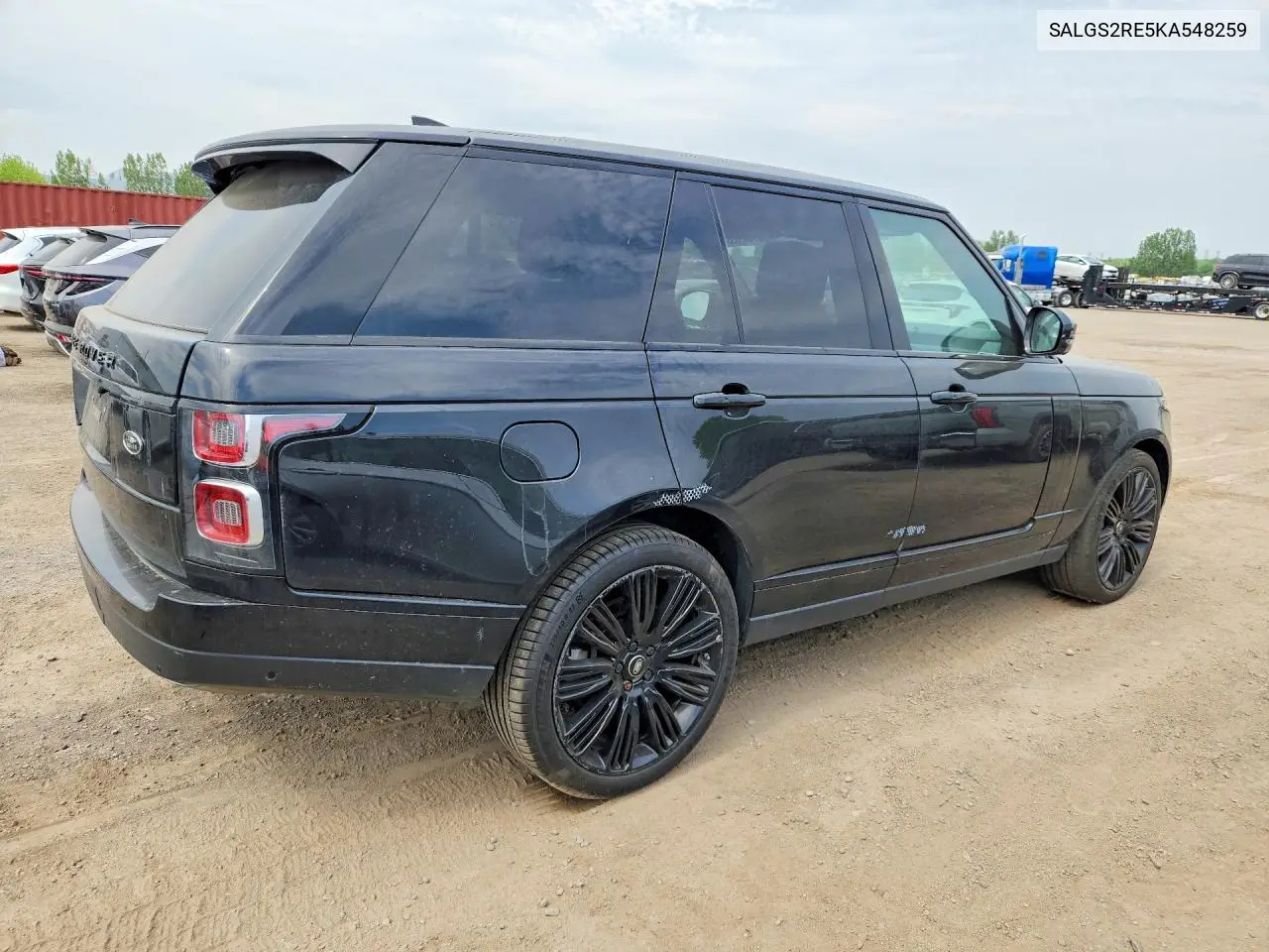 2019 Land Rover Range Rover Supercharged VIN: SALGS2RE5KA548259 Lot: 56134126