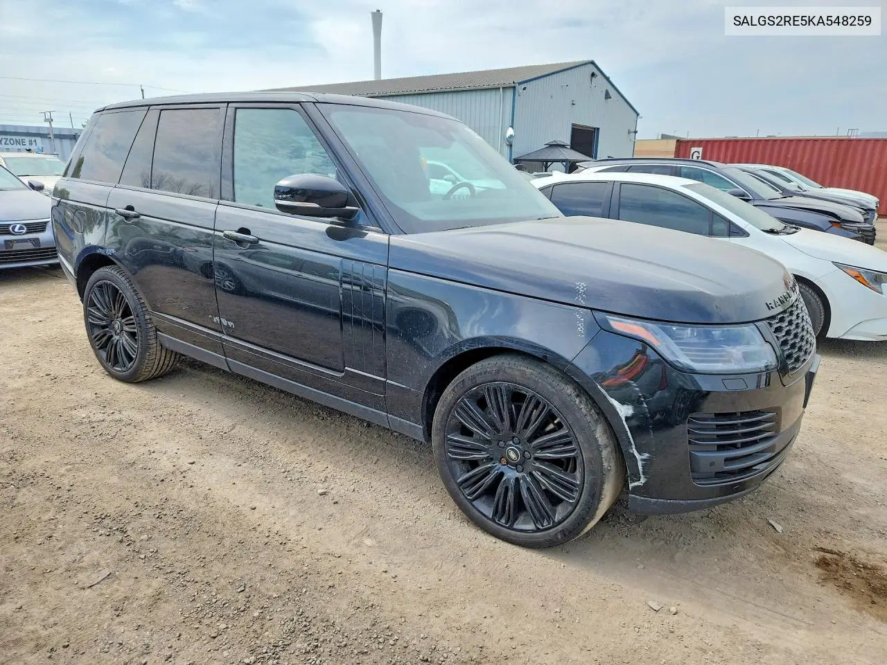 2019 Land Rover Range Rover Supercharged VIN: SALGS2RE5KA548259 Lot: 56134126
