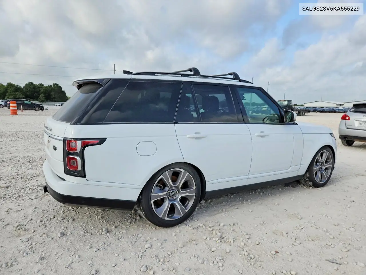 2019 Land Rover Range Rover Hse VIN: SALGS2SV6KA555229 Lot: 56195906