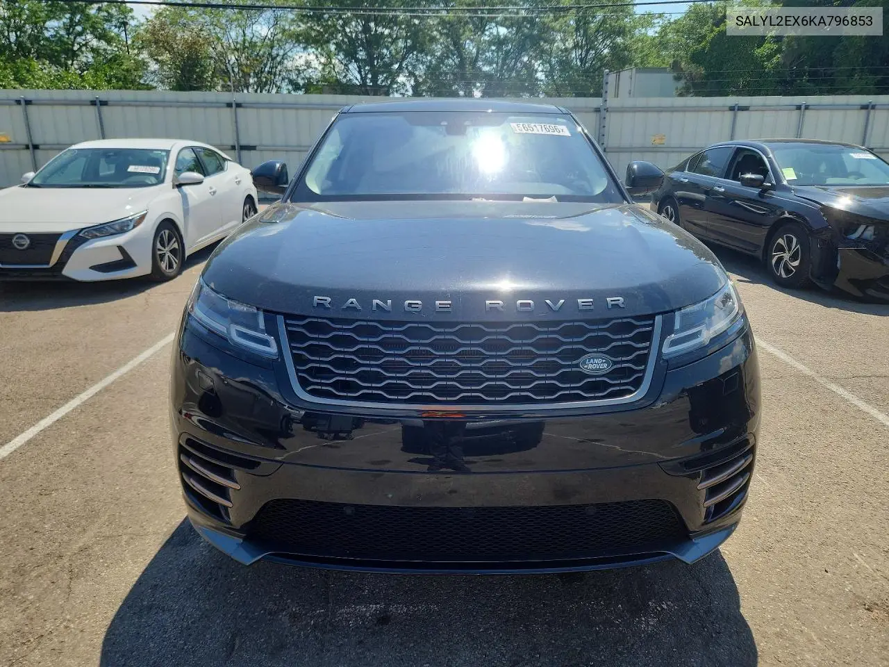 2019 Land Rover Range Rover Velar R-Dynamic Se VIN: SALYL2EX6KA796853 Lot: 56517696