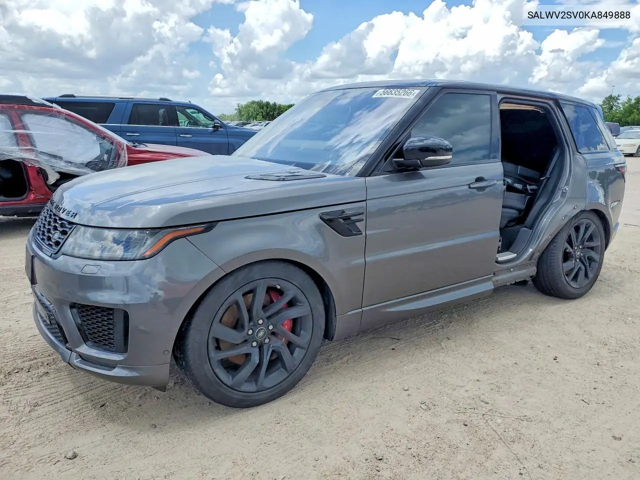 2019 Land Rover Range Rover Sport Hse Dynamic VIN: SALWV2SV0KA849888 Lot: 56635266