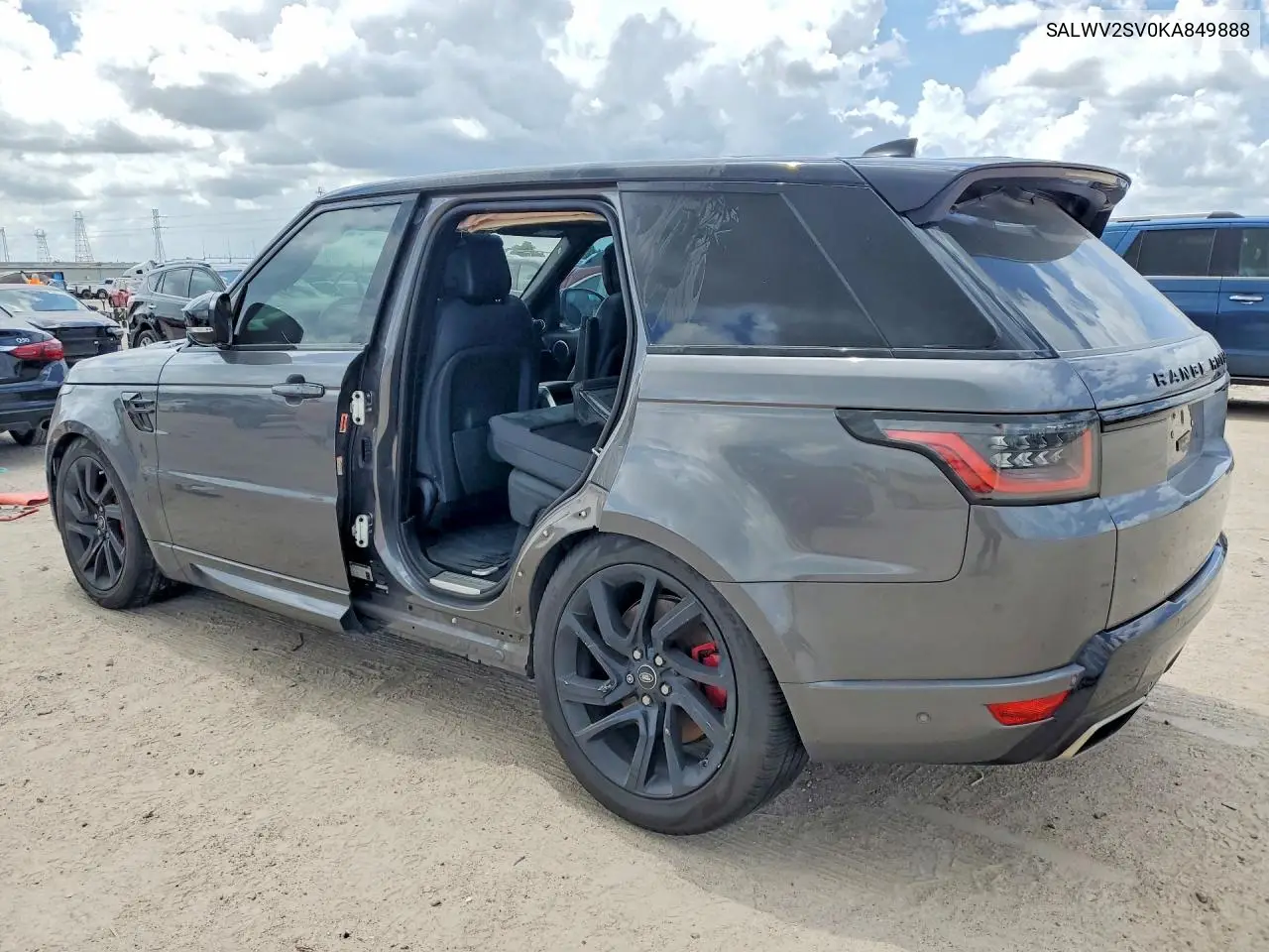 2019 Land Rover Range Rover Sport Hse Dynamic VIN: SALWV2SV0KA849888 Lot: 56635266