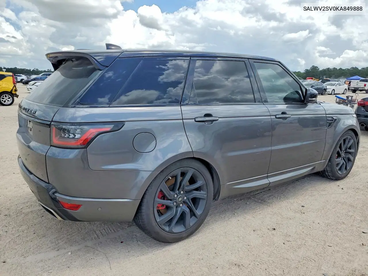 2019 Land Rover Range Rover Sport Hse Dynamic VIN: SALWV2SV0KA849888 Lot: 56635266