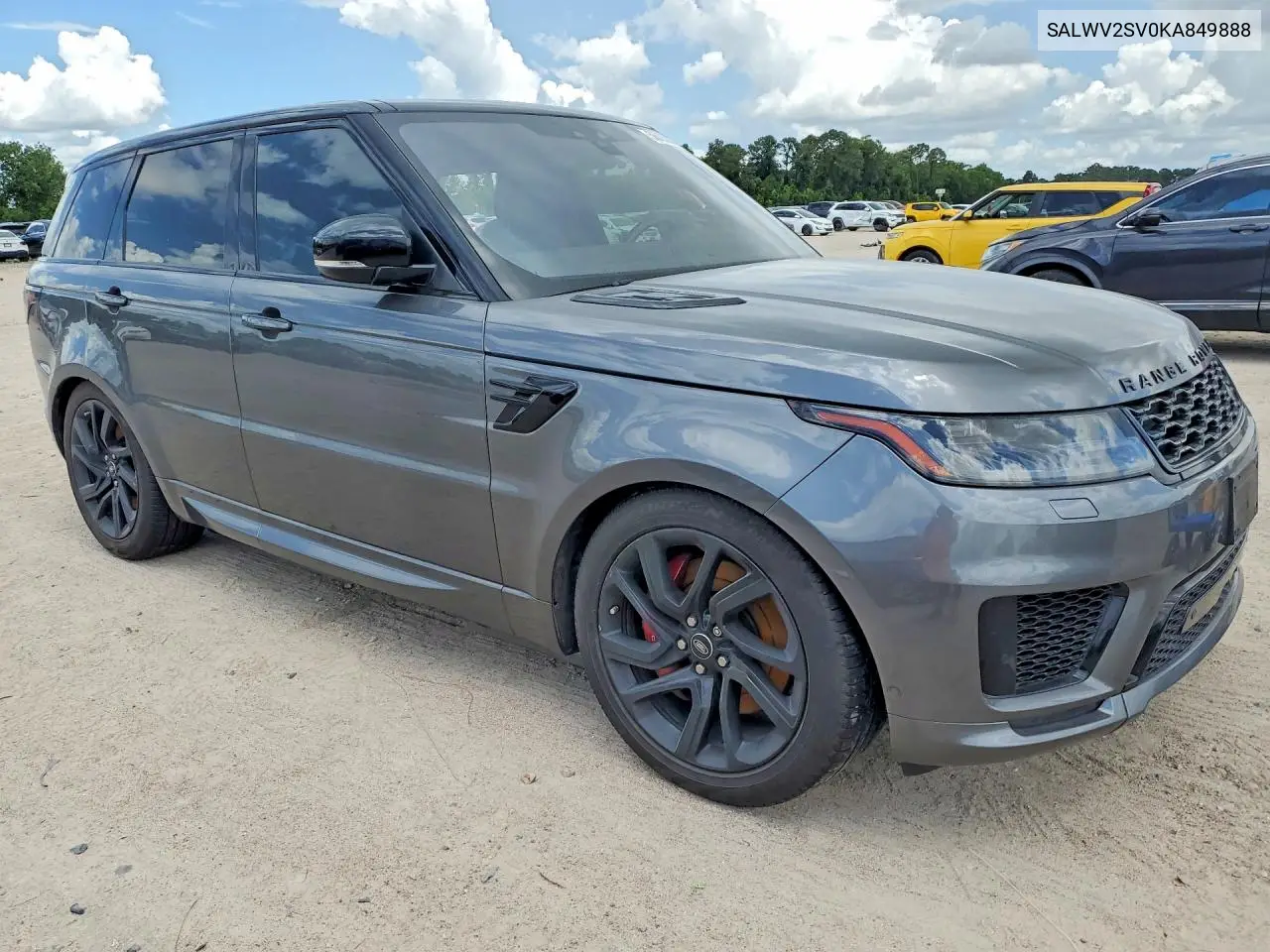 2019 Land Rover Range Rover Sport Hse Dynamic VIN: SALWV2SV0KA849888 Lot: 56635266
