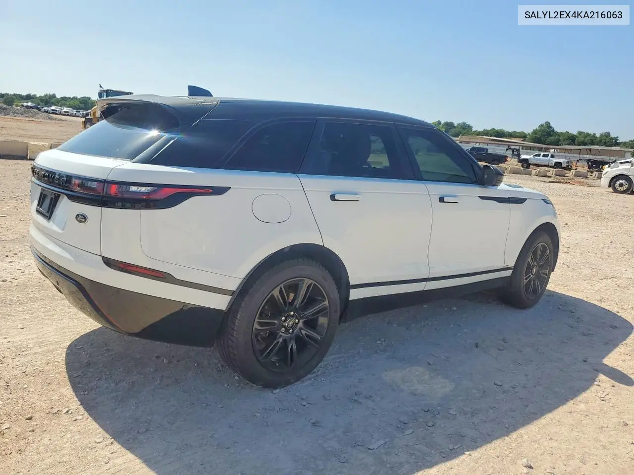 2019 Land Rover Range Rover Velar R-Dynamic Se VIN: SALYL2EX4KA216063 Lot: 56635726