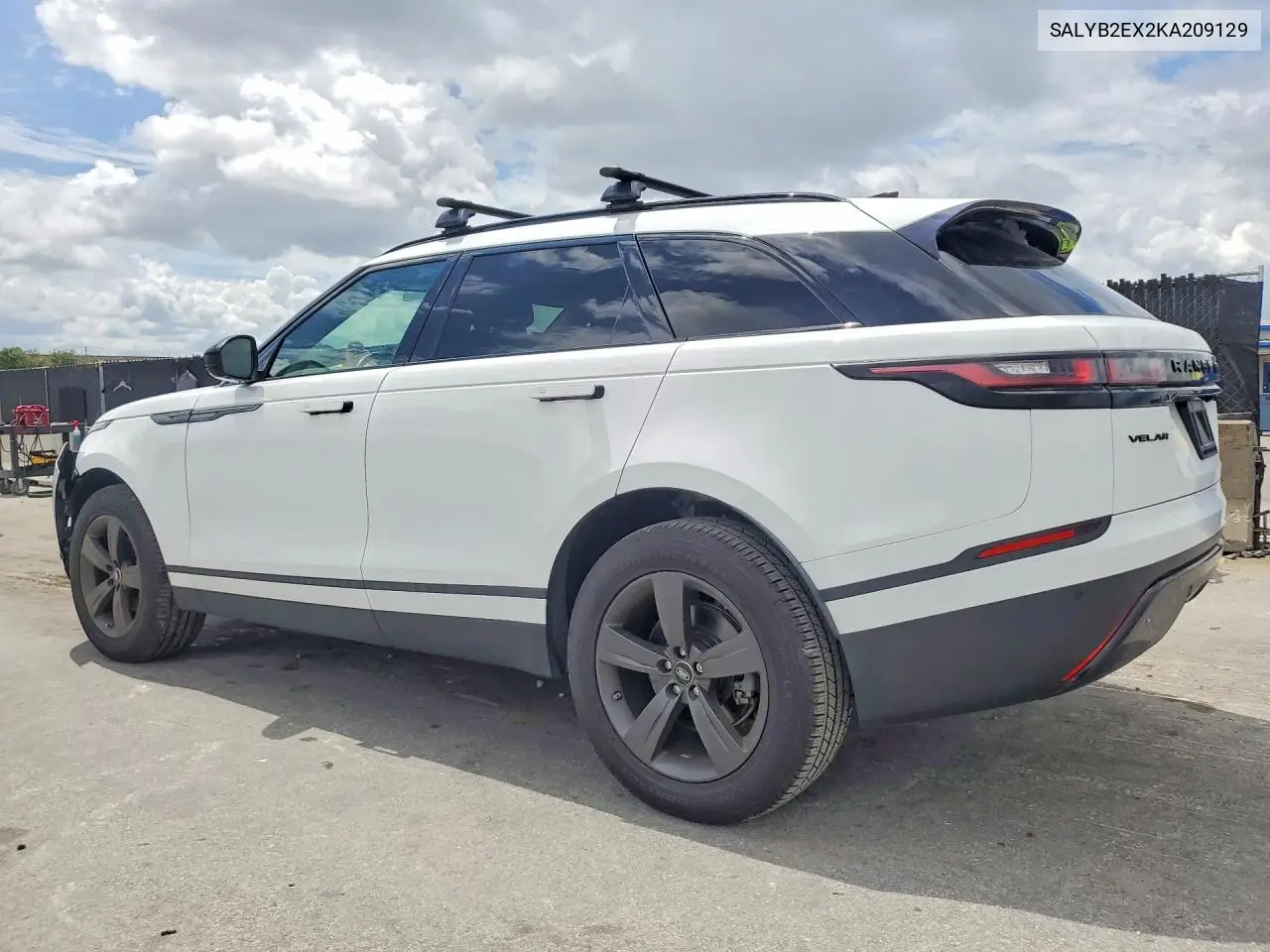 2019 Land Rover Range Rover Velar S VIN: SALYB2EX2KA209129 Lot: 56813896