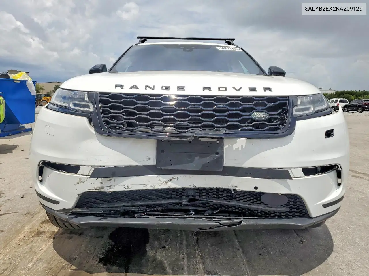 2019 Land Rover Range Rover Velar S VIN: SALYB2EX2KA209129 Lot: 56813896