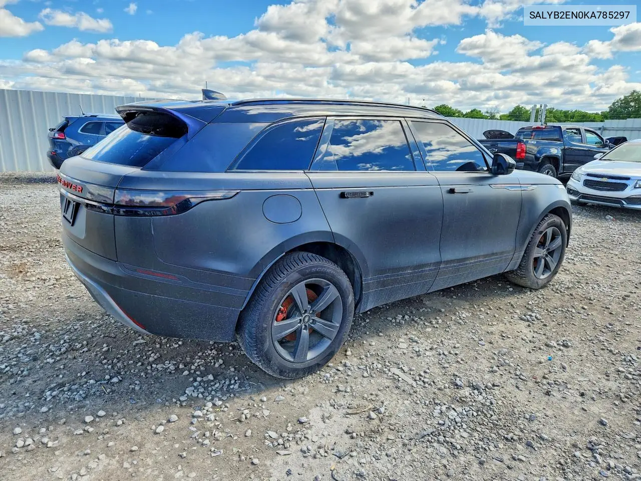 2019 Land Rover Range Rover Velar S VIN: SALYB2EN0KA785297 Lot: 57012346