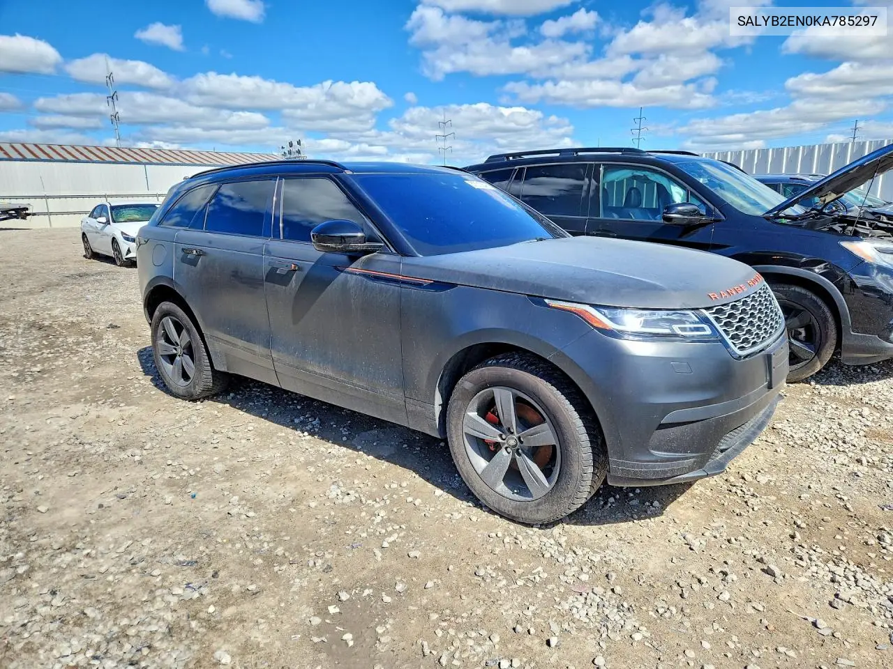 2019 Land Rover Range Rover Velar S VIN: SALYB2EN0KA785297 Lot: 57012346