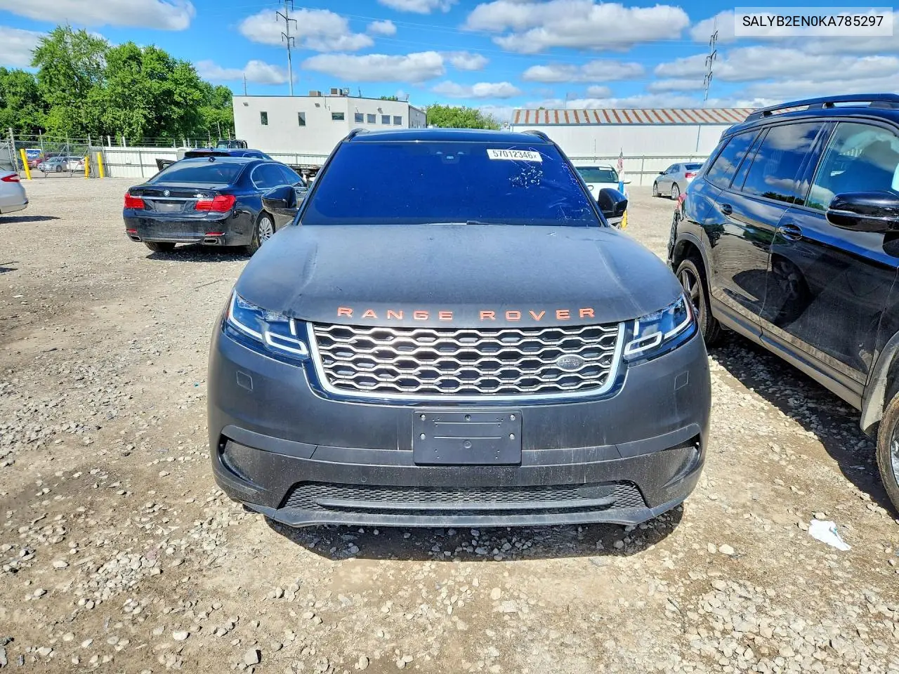 2019 Land Rover Range Rover Velar S VIN: SALYB2EN0KA785297 Lot: 57012346