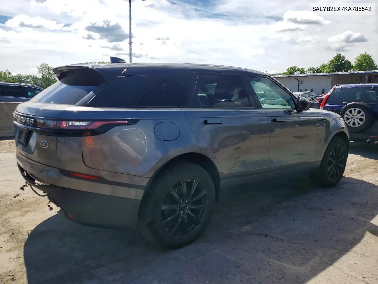 2019 Land Rover Range Rover Velar S VIN: SALYB2EX7KA785542 Lot: 57436946
