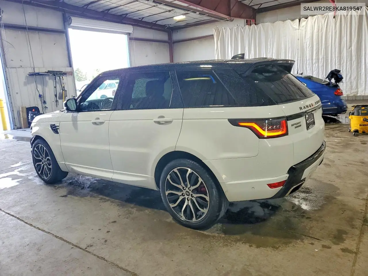 2019 Land Rover Range Rover Sport Supercharged Dynamic VIN: SALWR2RE8KA819547 Lot: 57646316