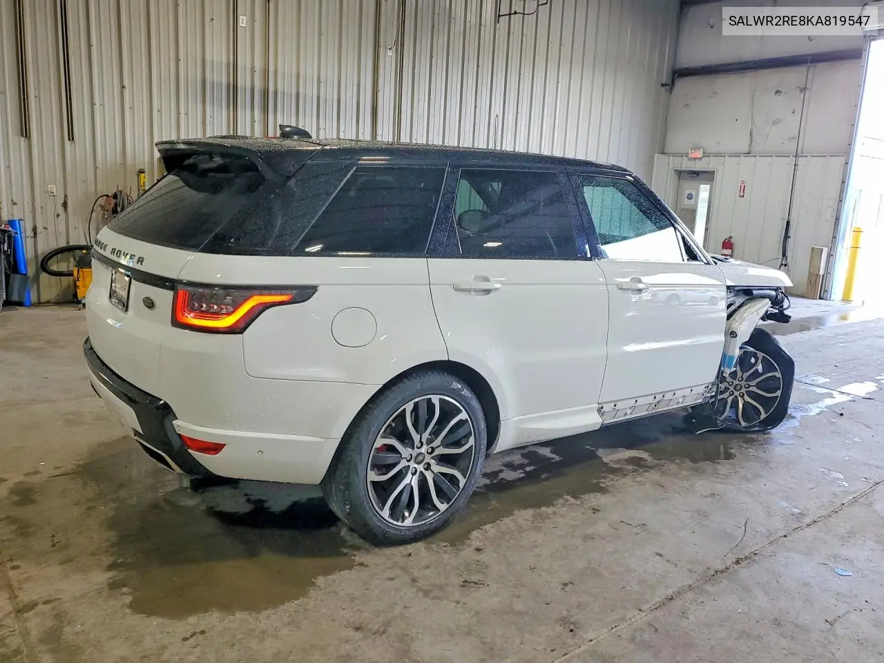 2019 Land Rover Range Rover Sport Supercharged Dynamic VIN: SALWR2RE8KA819547 Lot: 57646316