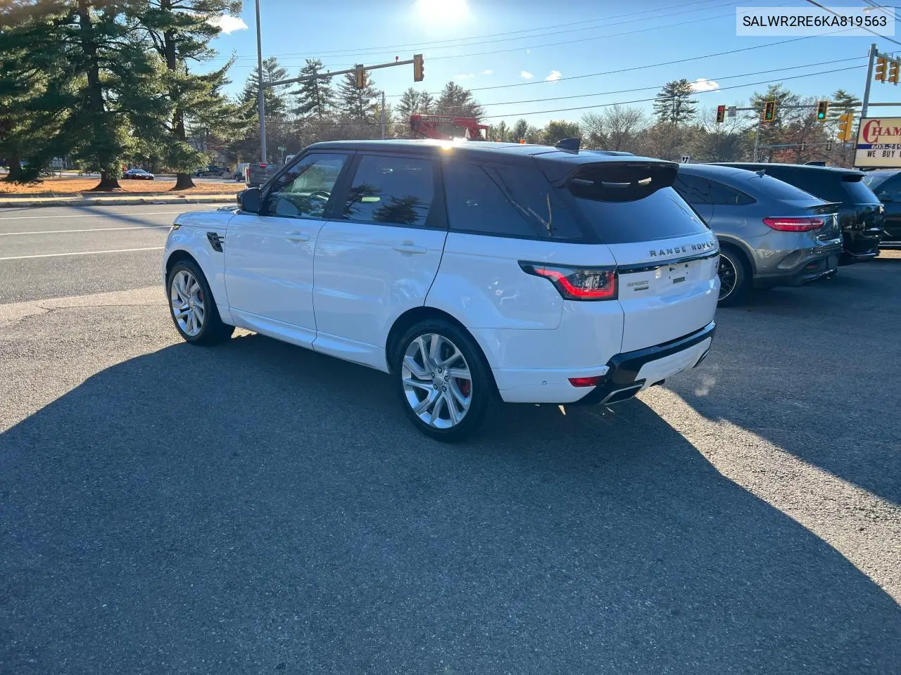 SALWR2RE6KA819563 2019 Land Rover Range Rover Sport Supercharged Dynamic