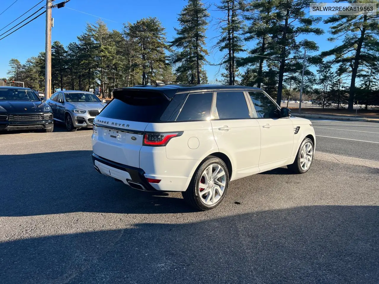SALWR2RE6KA819563 2019 Land Rover Range Rover Sport Supercharged Dynamic