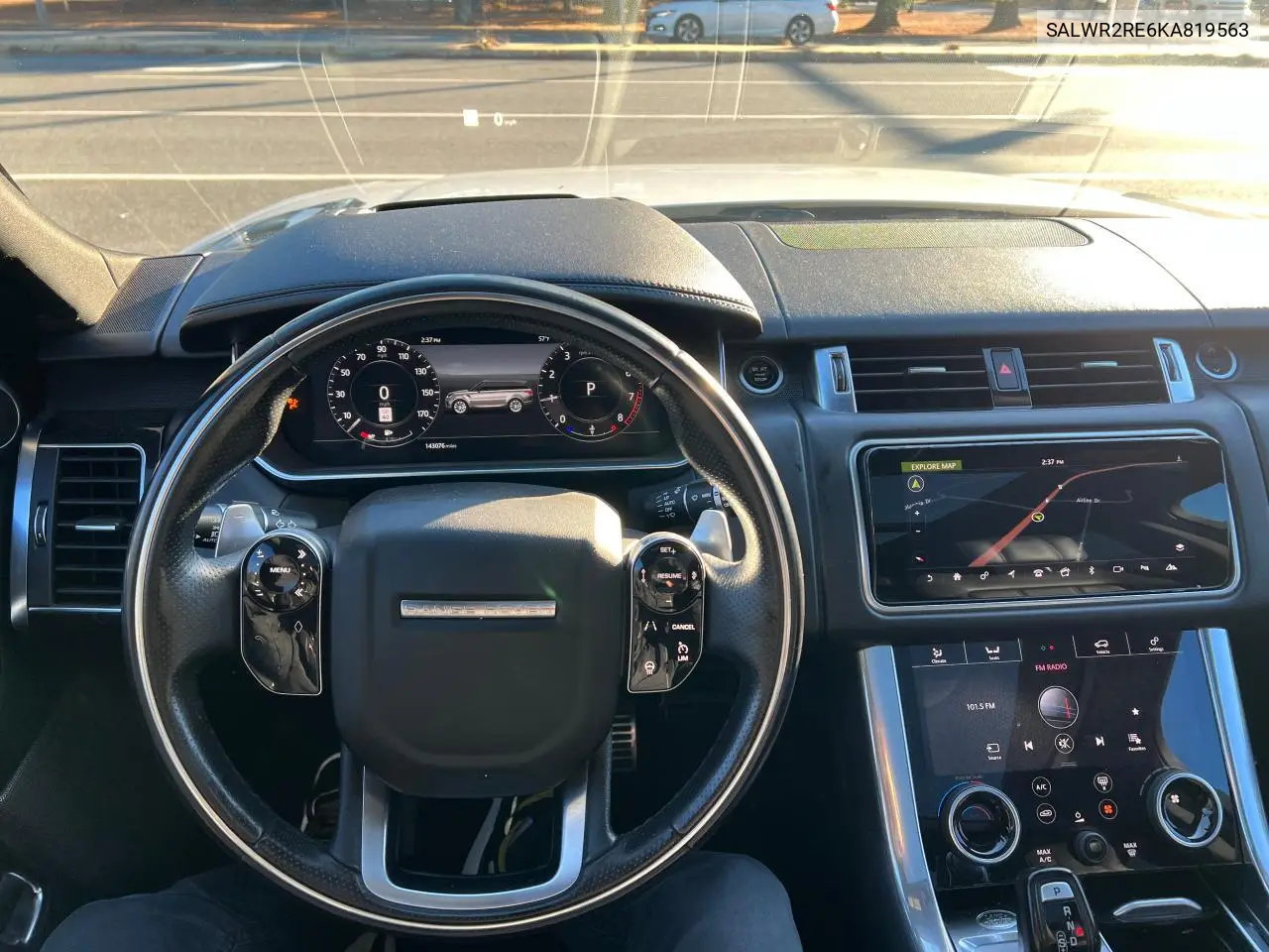 SALWR2RE6KA819563 2019 Land Rover Range Rover Sport Supercharged Dynamic