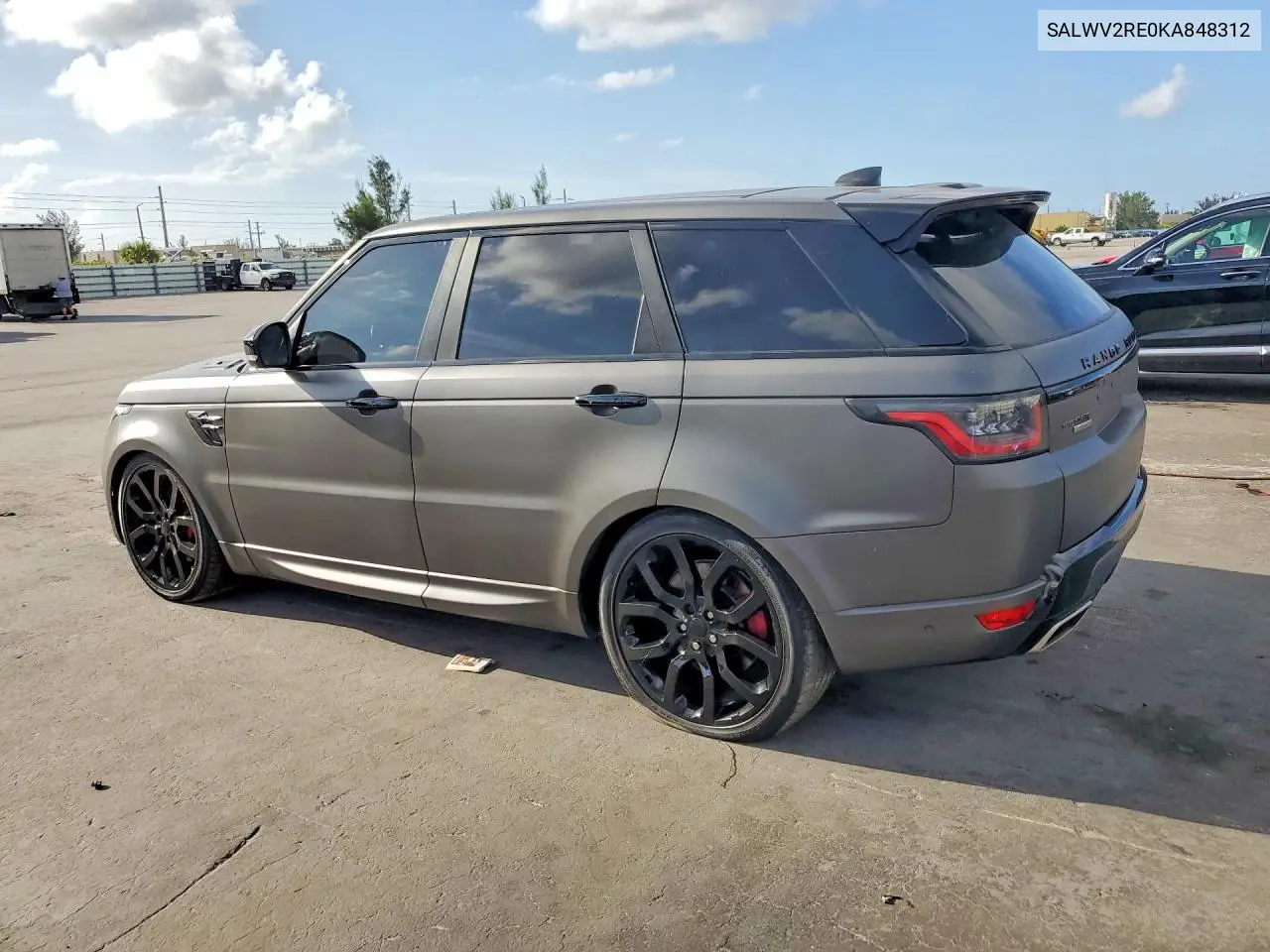 2019 Land Rover Range Rover Sport Supercharged Autobiography VIN: SALWV2RE0KA848312 Lot: 57931546