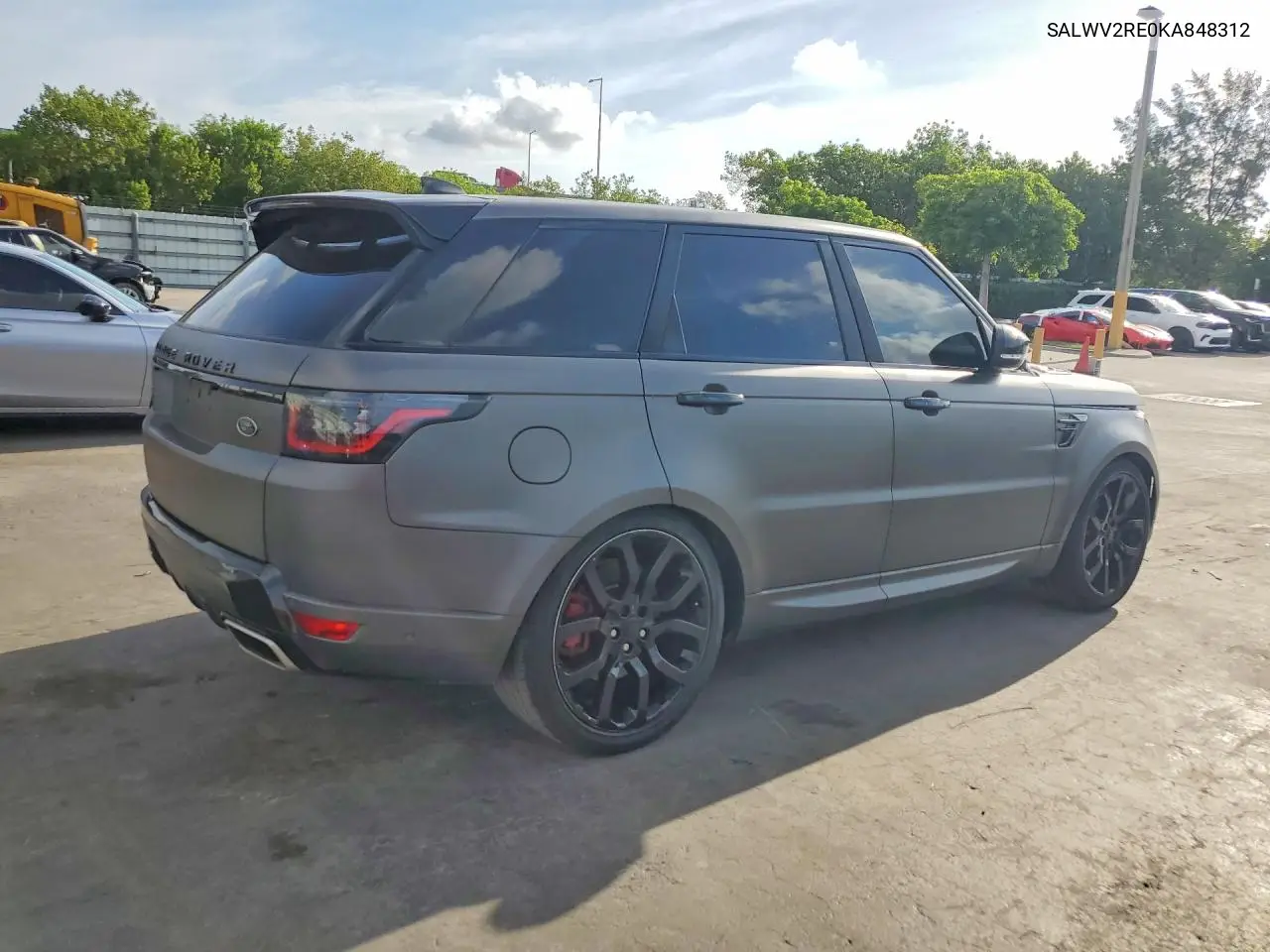 2019 Land Rover Range Rover Sport Supercharged Autobiography VIN: SALWV2RE0KA848312 Lot: 57931546
