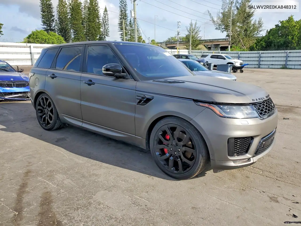 2019 Land Rover Range Rover Sport Supercharged Autobiography VIN: SALWV2RE0KA848312 Lot: 57931546