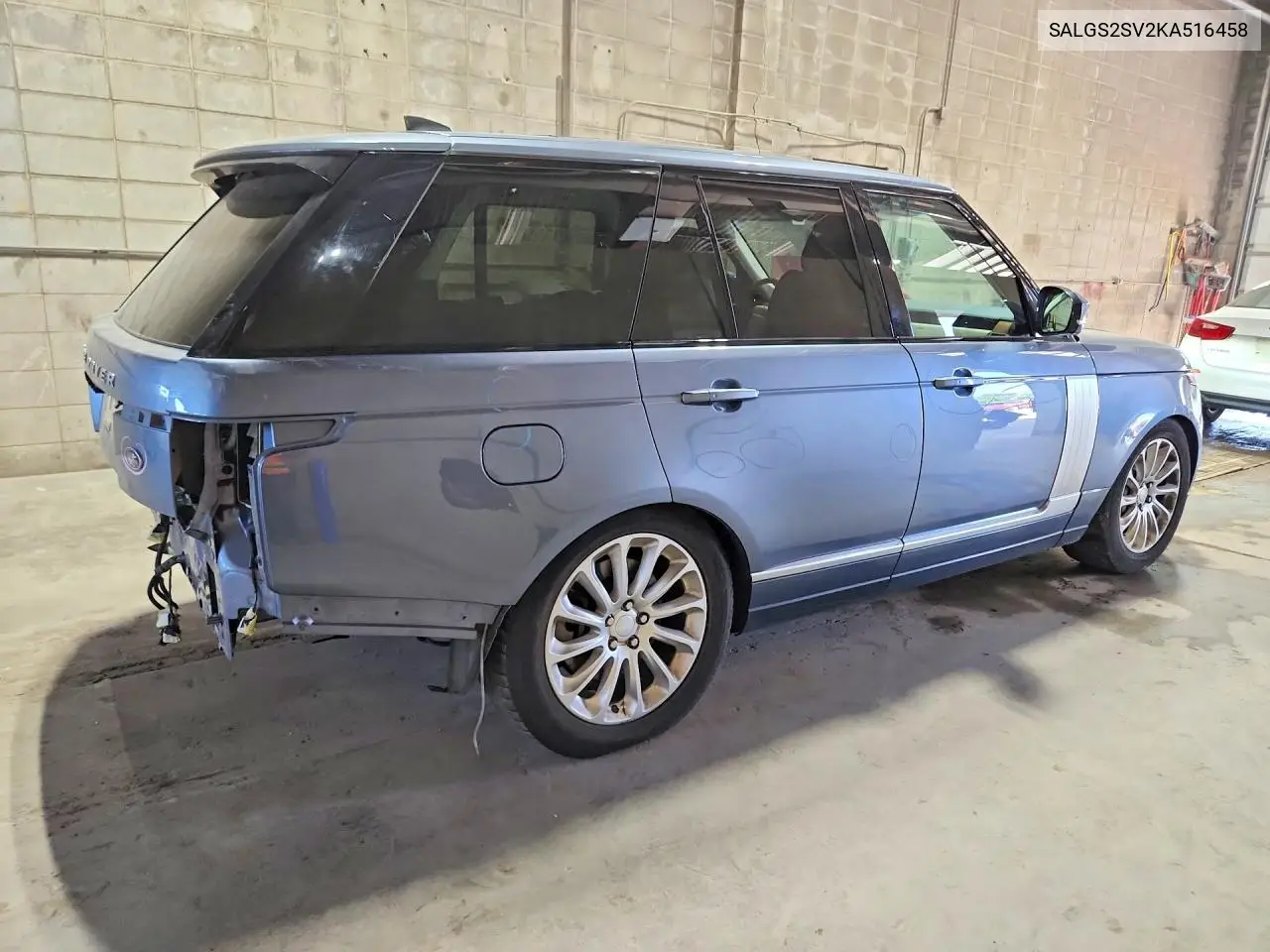 2019 Land Rover Range Rover Hse VIN: SALGS2SV2KA516458 Lot: 58082296