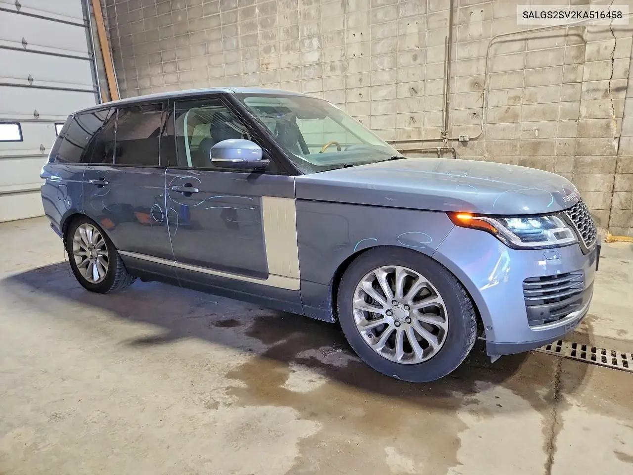 2019 Land Rover Range Rover Hse VIN: SALGS2SV2KA516458 Lot: 58082296