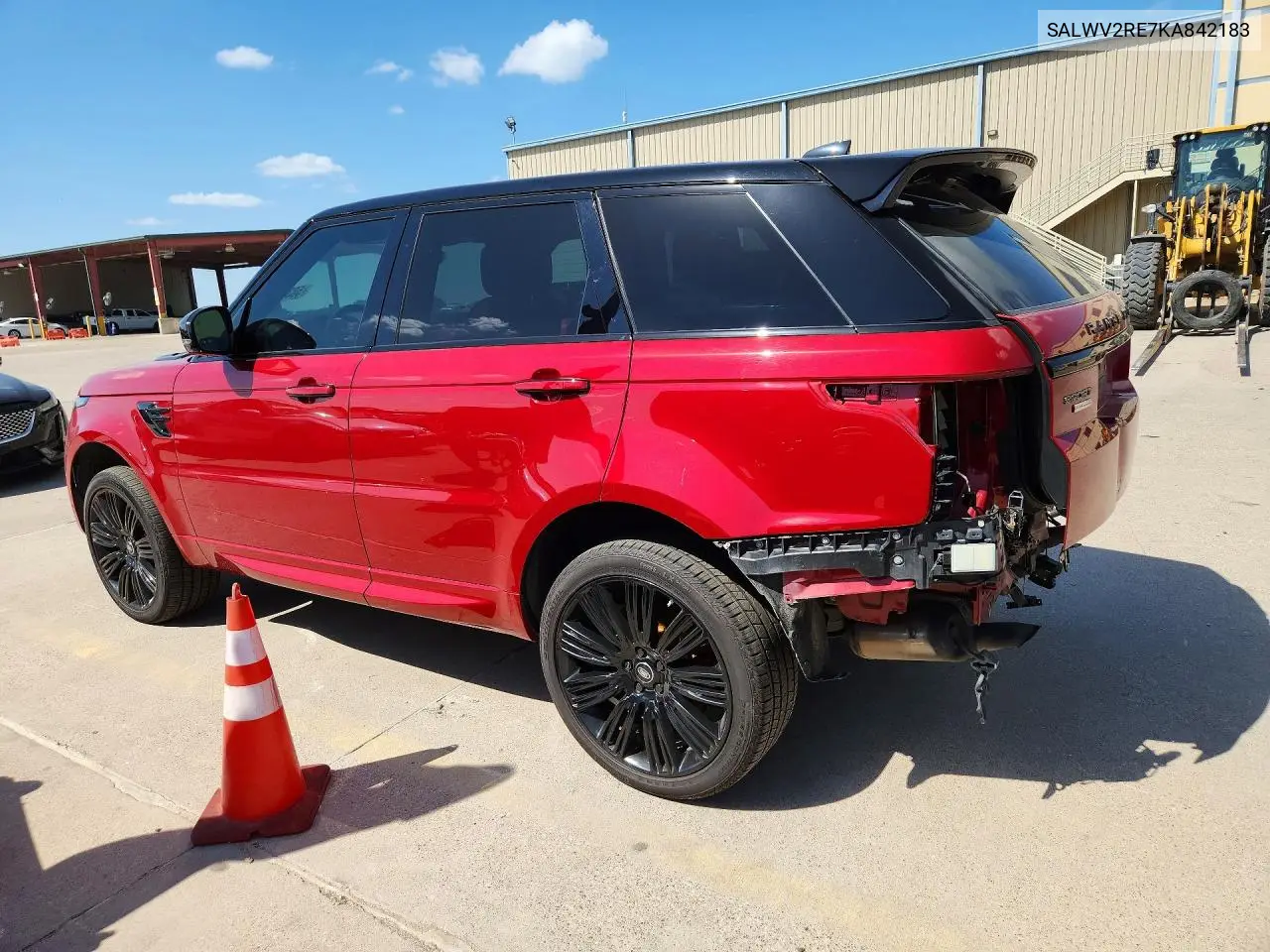 2019 Land Rover Range Rover Sport Supercharged Autobiography VIN: SALWV2RE7KA842183 Lot: 58316556