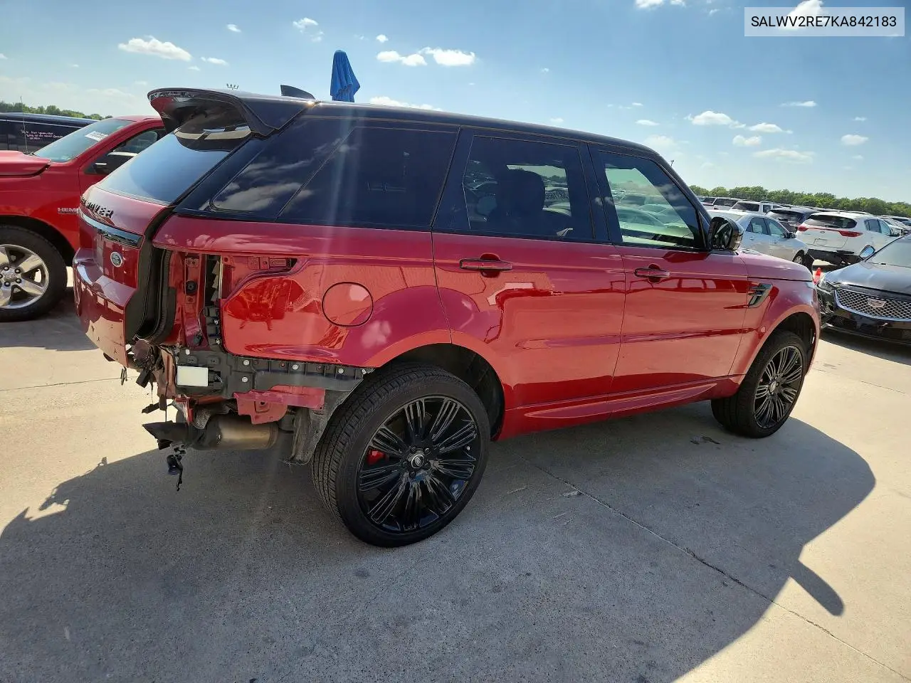 2019 Land Rover Range Rover Sport Supercharged Autobiography VIN: SALWV2RE7KA842183 Lot: 58316556