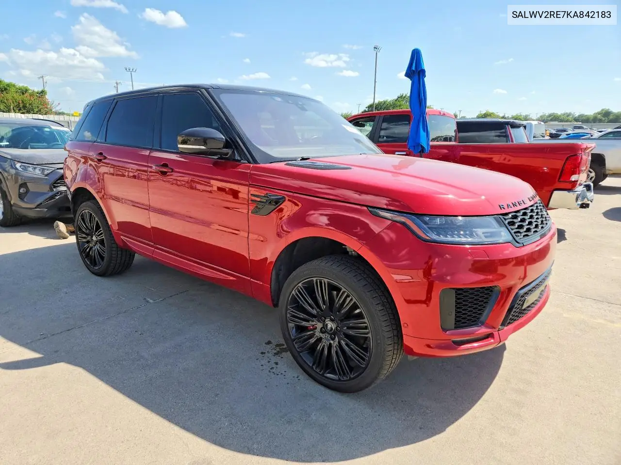 2019 Land Rover Range Rover Sport Supercharged Autobiography VIN: SALWV2RE7KA842183 Lot: 58316556