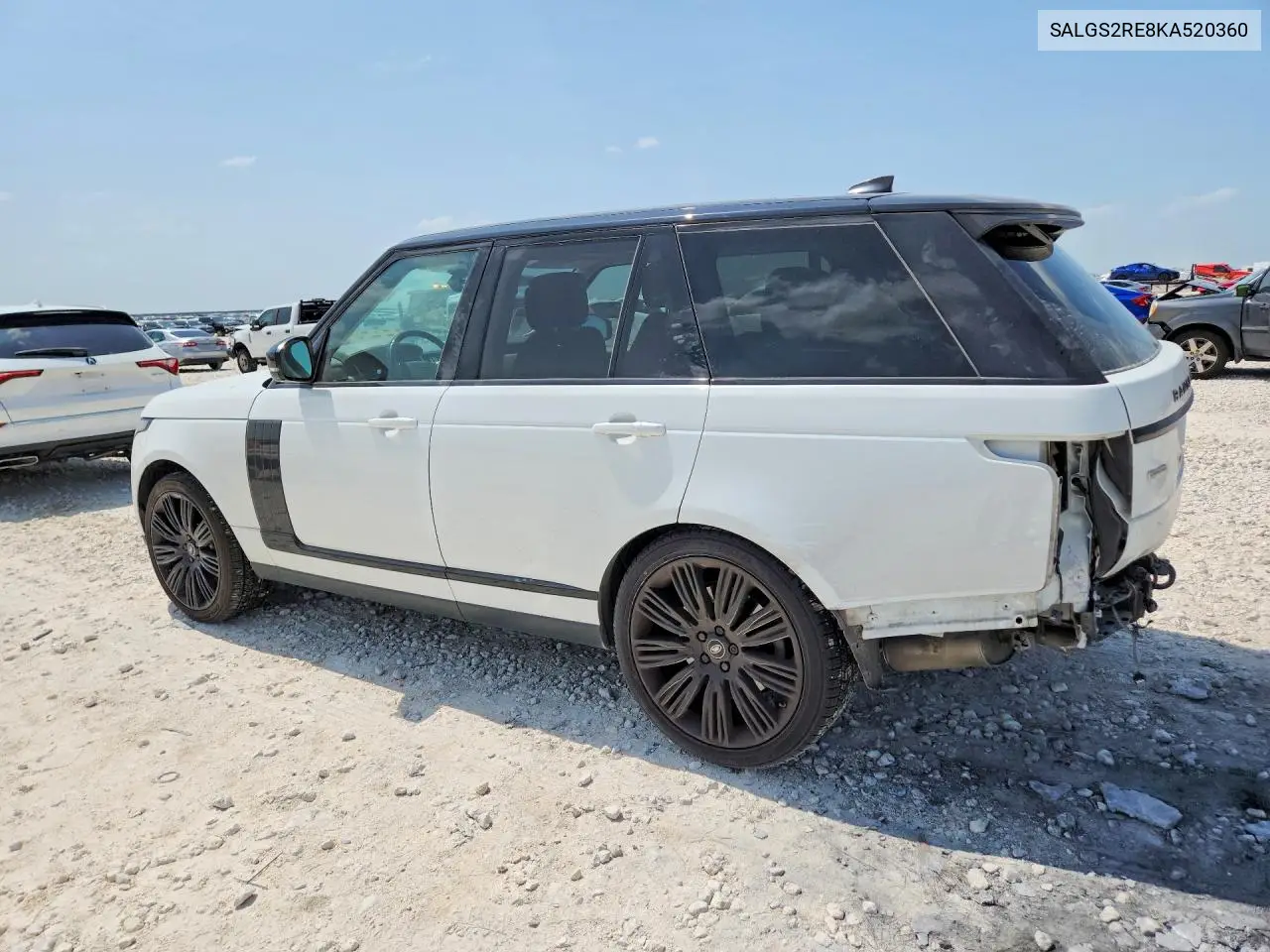 2019 Land Rover Range Rover Supercharged VIN: SALGS2RE8KA520360 Lot: 58460956