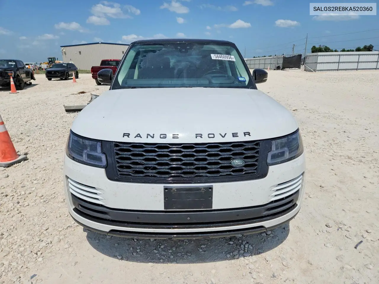2019 Land Rover Range Rover Supercharged VIN: SALGS2RE8KA520360 Lot: 58460956