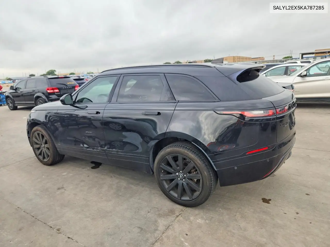 2019 Land Rover Range Rover Velar R-Dynamic Se VIN: SALYL2EX5KA787285 Lot: 58473066
