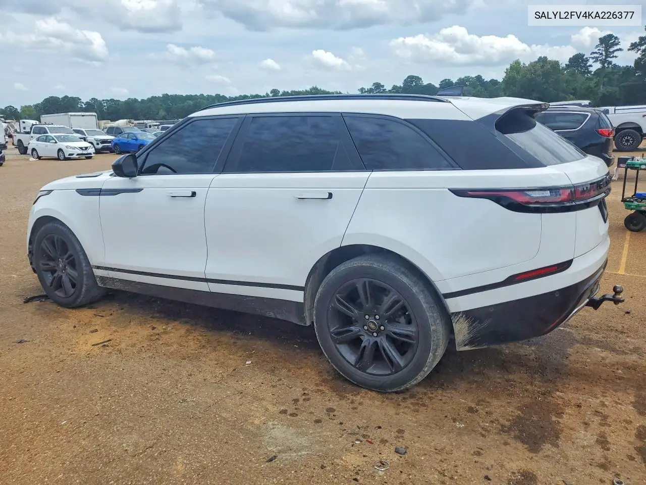 2019 Land Rover Range Rover Velar R-Dynamic Se VIN: SALYL2FV4KA226377 Lot: 58537476