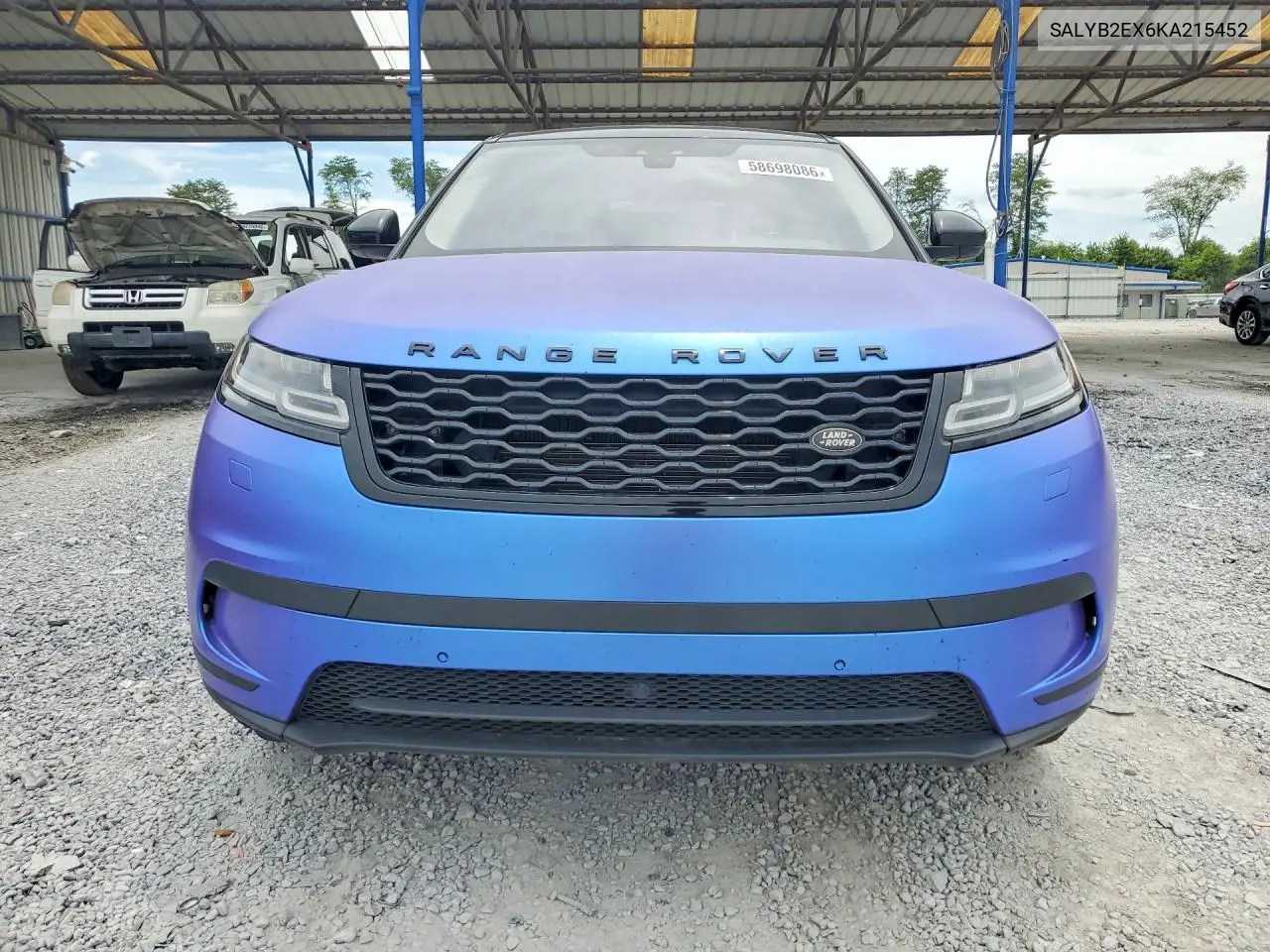 2019 Land Rover Range Rover Velar S VIN: SALYB2EX6KA215452 Lot: 58698086