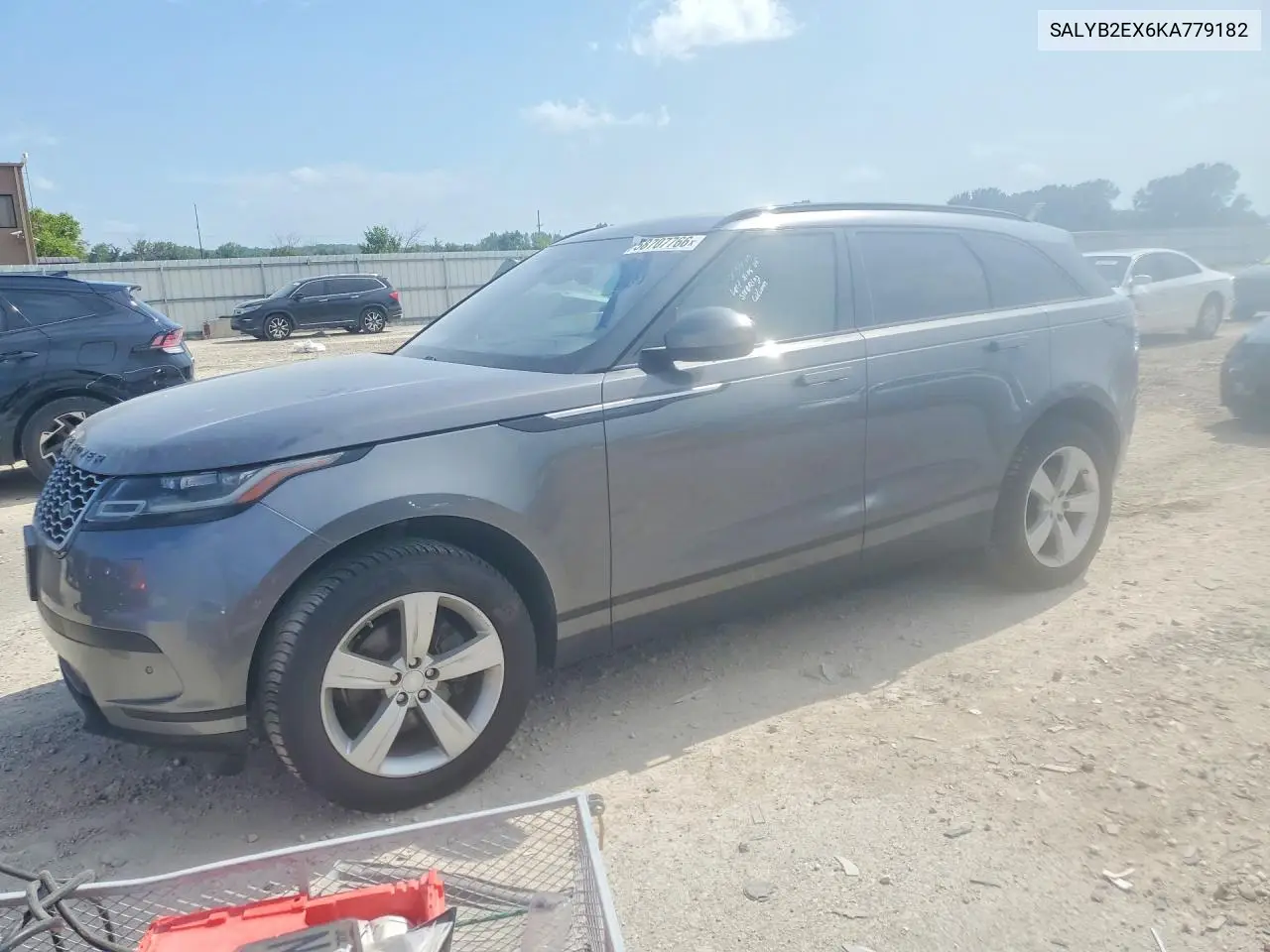 2019 Land Rover Range Rover Velar S VIN: SALYB2EX6KA779182 Lot: 58707766
