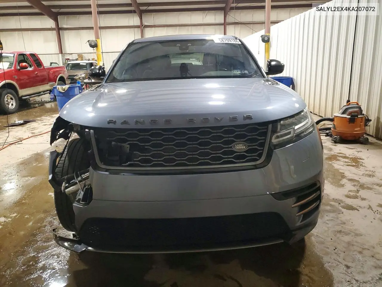 2019 Land Rover Range Rover Velar R-Dynamic Se VIN: SALYL2EX4KA207072 Lot: 58709186