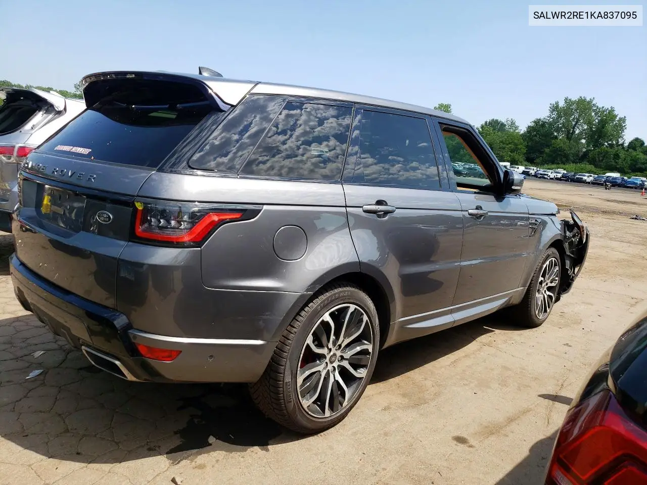 2019 Land Rover Range Rover Sport Supercharged Dynamic VIN: SALWR2RE1KA837095 Lot: 58738436