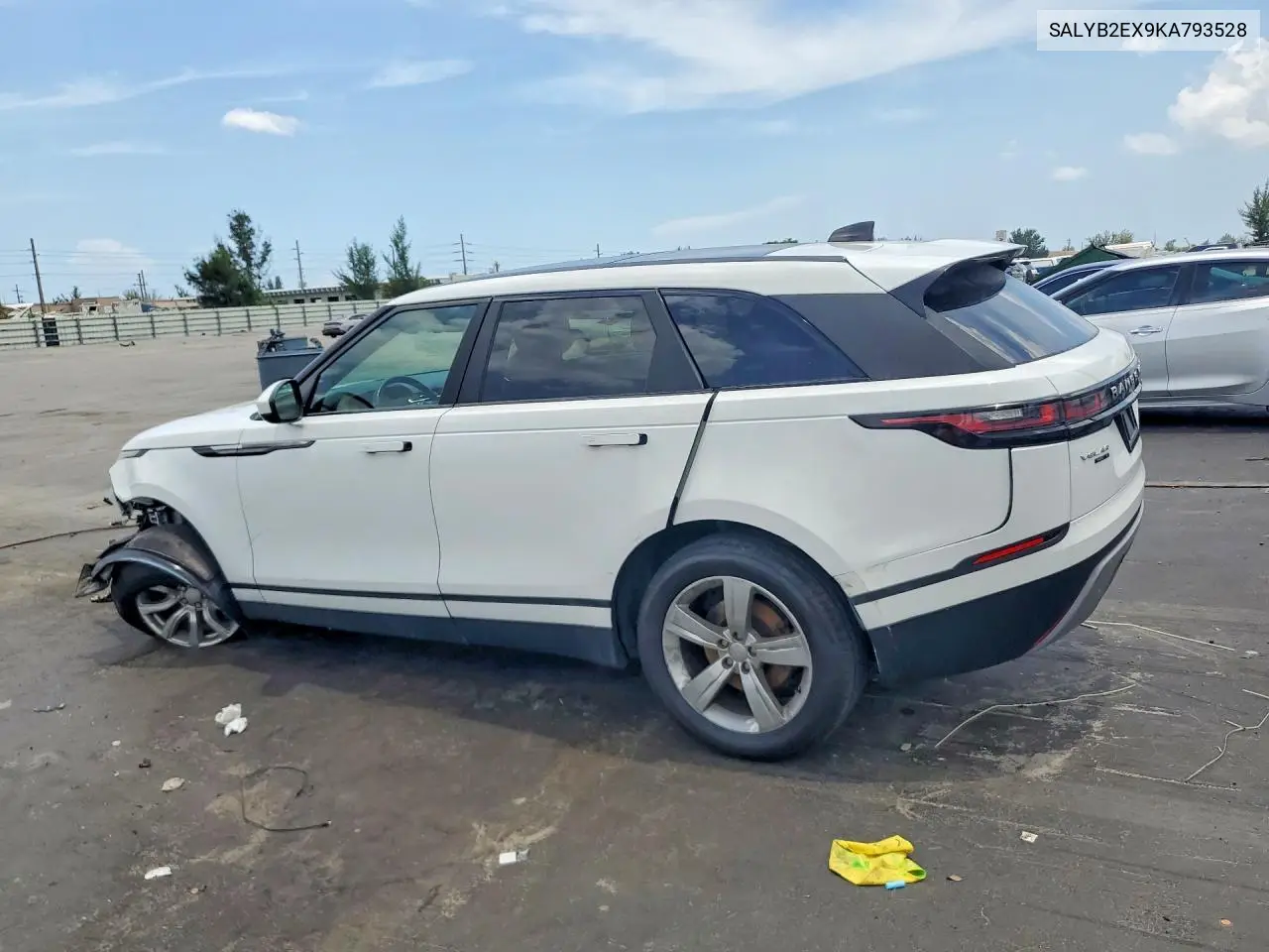 2019 Land Rover Range Rover Velar S VIN: SALYB2EX9KA793528 Lot: 58810736