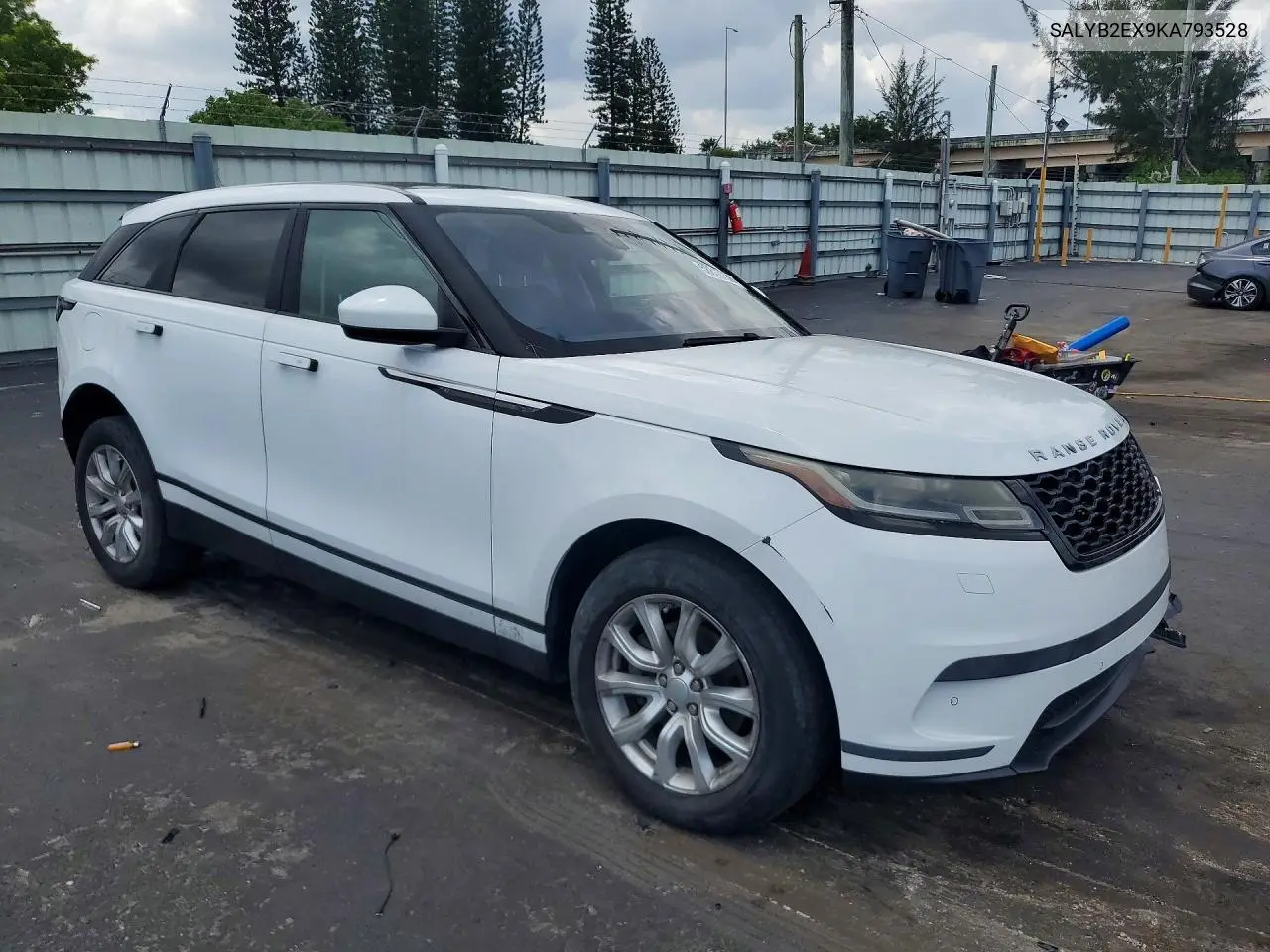 2019 Land Rover Range Rover Velar S VIN: SALYB2EX9KA793528 Lot: 58810736