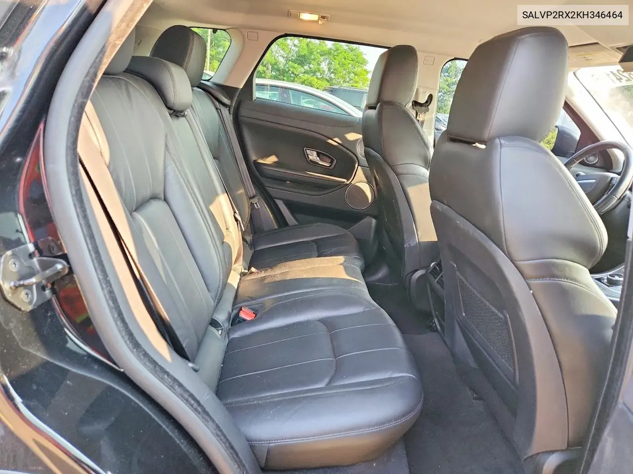 2019 Land Rover Range Rover Evoque Se VIN: SALVP2RX2KH346464 Lot: 58824176