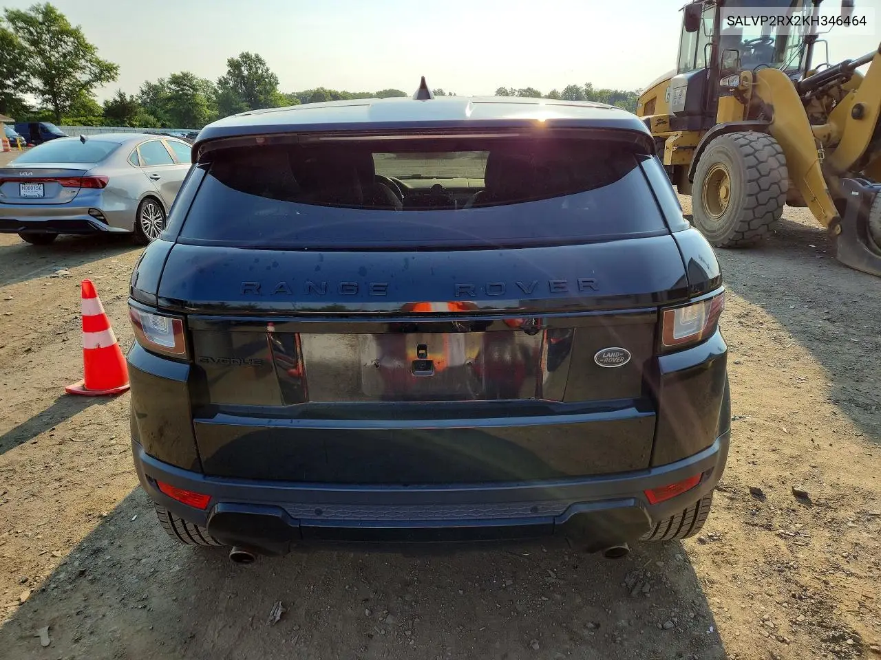 2019 Land Rover Range Rover Evoque Se VIN: SALVP2RX2KH346464 Lot: 58824176